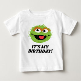 Camiseta Sesame Street | Oscar the Grouch É Meu Aniversário