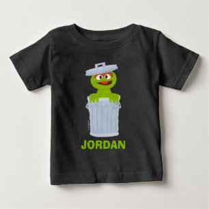 Camiseta Sesame Street Oscar the Grouch Personalizado
