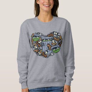 Camiseta Sésamo Sésamo Óscar o Coração do Rabo do Agrupam