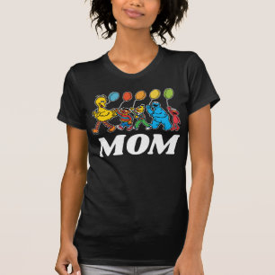 Camiseta Sésamo Street Pals Balões de Aniversário - Mãe T