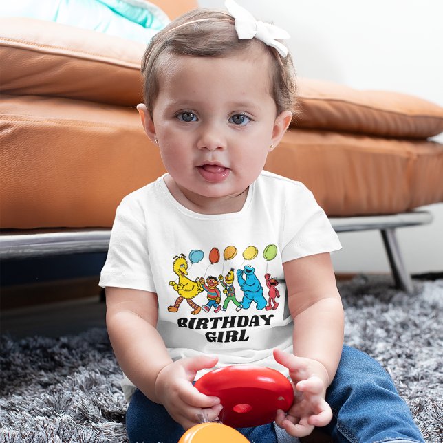 Camiseta Sésamo Street Pals | Balões de Partes (Baby wearing shirt)