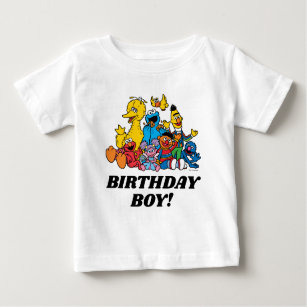 Camiseta Sésamo Street Pals Birthday Boy