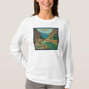 Camiseta Sespe LabelFillmore alaranjado, CA