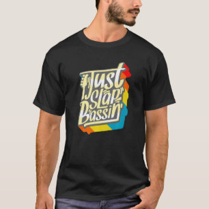 Camiseta Sessão De Jam De Violão De Baixo Slapbassin Slapb