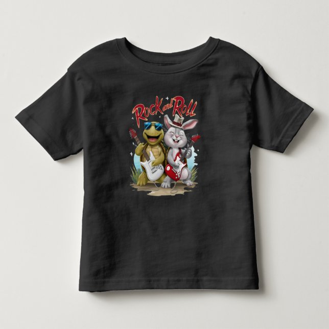 Camiseta Sessão de Rock and Roll Rabbit e Tortoise Jam (Frente)