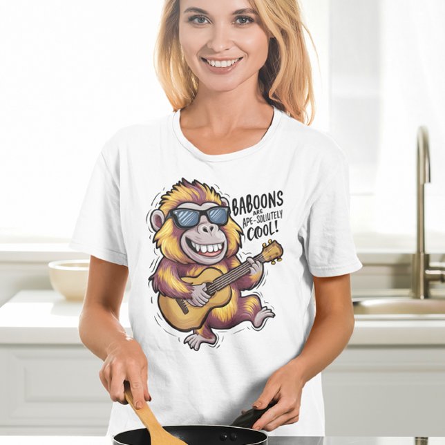 Camiseta Sessão Funky Baboon Jam (Criador carregado)