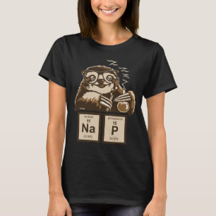 Camiseta Sesta descoberta preguiça da química