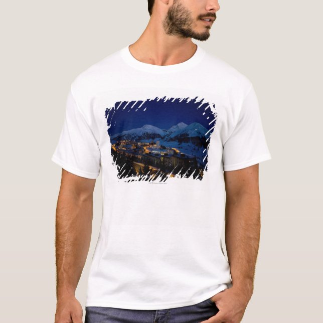 Camiseta Sestriere - home do esqui das olimpiadas de (Frente)