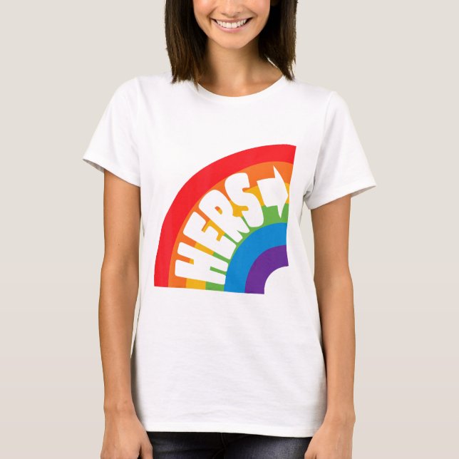 Camiseta Seta Arco-Íris (Frente)