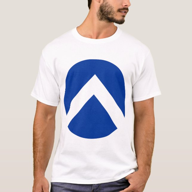 Camiseta Seta Chevron Circular (Frente)