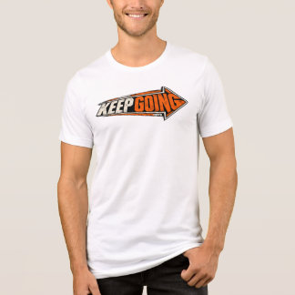Camiseta Seta de Continuar | Roupas de Rua Motivacionais Vi