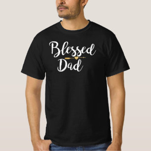 Camiseta Seta Dourado bonito acção de graças abençoada 