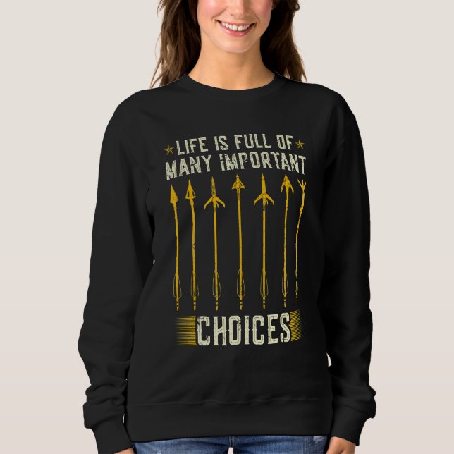 Camiseta Seta Engraçada De Arco De Veado Caçando Cabeça De  (Frente)