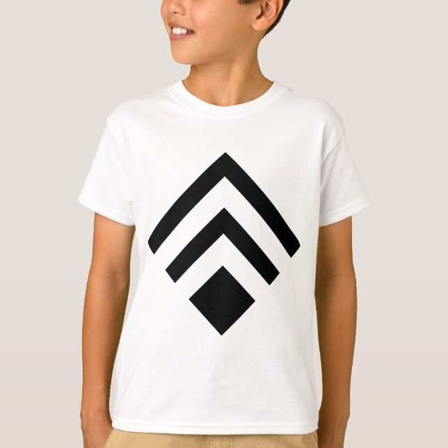 Camiseta Seta Geométrica 02 - Preto (Frente)