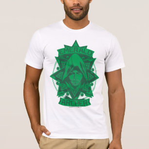 Camiseta Seta   Gráfico Emerald Archer