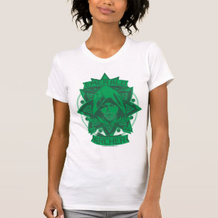 Camiseta Seta Gráfico Emerald Archer