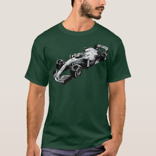 Camiseta Seta Prateada de Fórmula 1