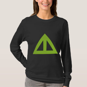 Camiseta Seta Triangular Dividida