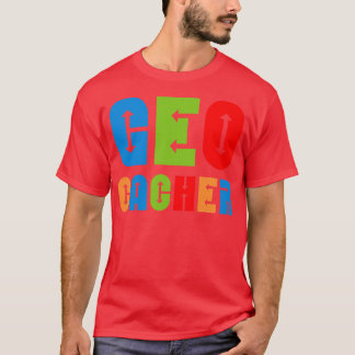 Camiseta Setas Coloridas Geocacher