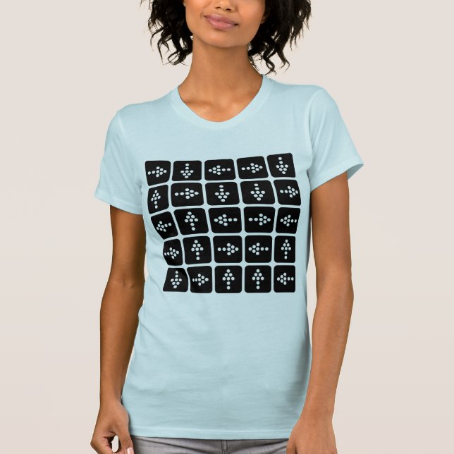 Camiseta Setas de estilo LED (Frente)
