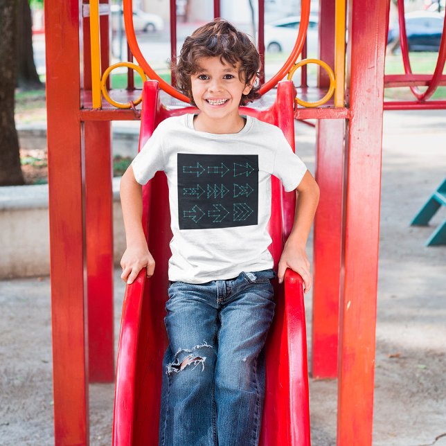 Camiseta Setas Pontilhadas (Criador carregado)