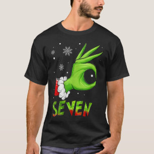 Camiseta Sete 6 7 Piadas do Papai Noel Natal Xmas Professor