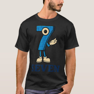 Camiseta Sete Brainrot 67 Seis Sete 6 7 Meme Personalizado