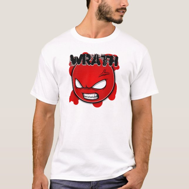 Camiseta Sete caras dos pecados - Wrath (Frente)