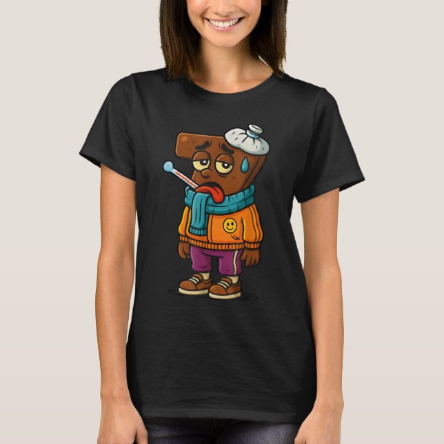 Camiseta Sete Doenças Engraçadas Professor & Aluno Jogo de  (Frente)