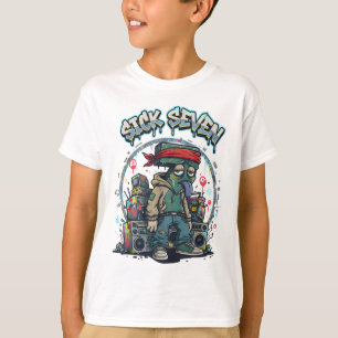 Camiseta Sete Doente 67 Grafite Meme Seis Sete Rua Divertid
