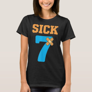 Camiseta Sete Doente Meme Seis Sete Doente 7 Engraçado Bynd