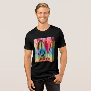 Camiseta Sete Grades Coloridas de Corante AMAR