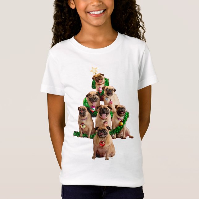 Camiseta Sete Pugs-a-Posing (Frente)