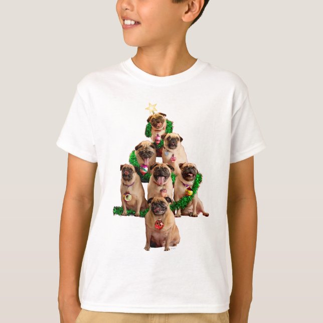 Camiseta Sete Pugs-a-Posing (Frente)