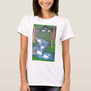 Camiseta Sete Swans A-Natação