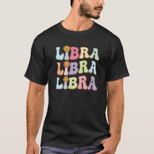 Camiseta Setembro A Outubro - Aniversário Groovy Retro Libr