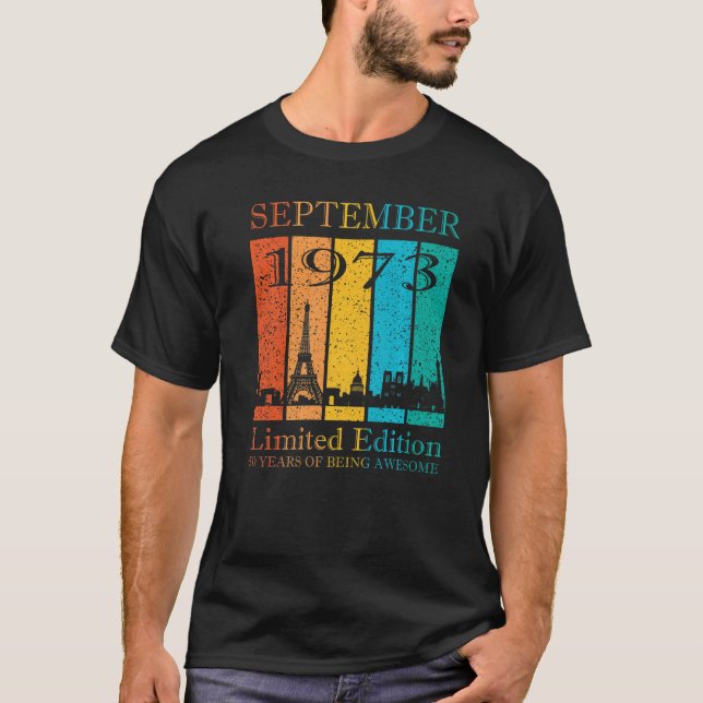Camiseta Setembro De 1973 50 Anos De Esforço (Frente)