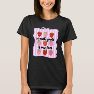 Camiseta Sétima Série é Minha Paixão Morango 7º Ano Ensino