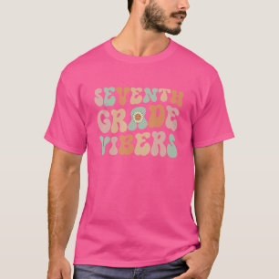Camiseta Sétima Série Víbula Girassol De Volta À Escola