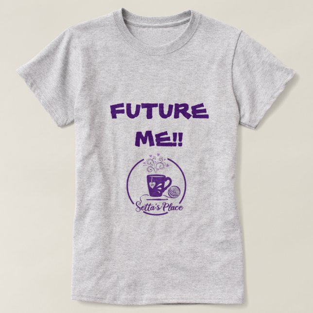Camiseta "Setta's Place Future Me T-shirt" (Frente do Design)
