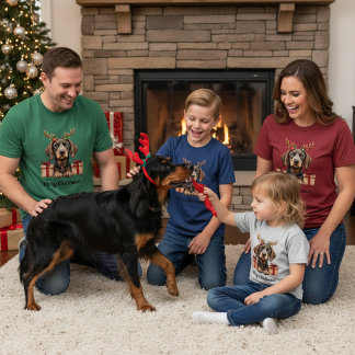 Camiseta Setter Reindeer