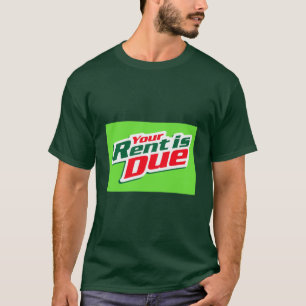 Camiseta Seu aluguel está vencido! 💸
