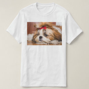 Camiseta Seu amante de cachorro de presente de foto de cach