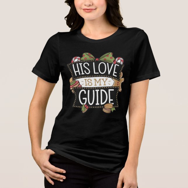 Camiseta Seu amor é meu guia (Frente)