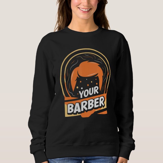 Camiseta Seu Barber Barbershop Hobby Barbers Trabalho 1 (Frente)