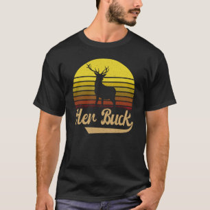 Camiseta Seu Buck Vintage Correspondendo Casais de Natal Pa