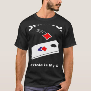 Camiseta Seu Buraco É Meu Corno De Cordas De Corno De Coroa