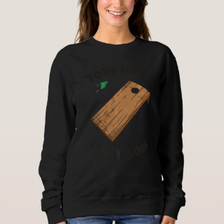 Camiseta Seu Buraco É Meu Objetivo Cornhole