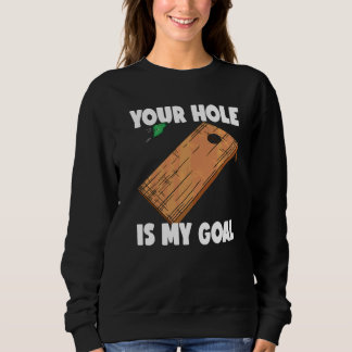 Camiseta Seu Buraco É Meu Objetivo Cornhole 2