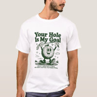 Seu Buraco É Meu Objetivo Golfe Divertido Golfe Go